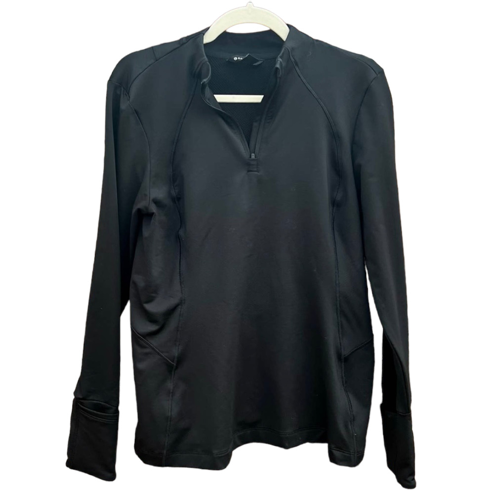 athleta whistler half zip insulated long sleeve technical shirt